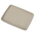 Huh Huh 20815 Strongholder Molded Fiber Food Trays; Rectangular 20815